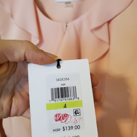 Calvin Klein Jacket with Ruffles - Picture 3 of 5